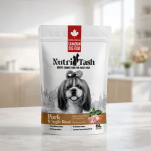NUTRITASH Gently Cooked Pork & Veggie Blend Dog Food