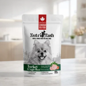NUTRITASH Gently Cooked Turkey & Veggie Blend Dog Food